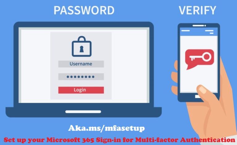 Aka.ms/mfasetup – Set up Microsoft Multi-Factor Authentication
