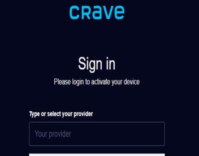 www.crave.ca/activate | Activate Crave Channel on Smart TV