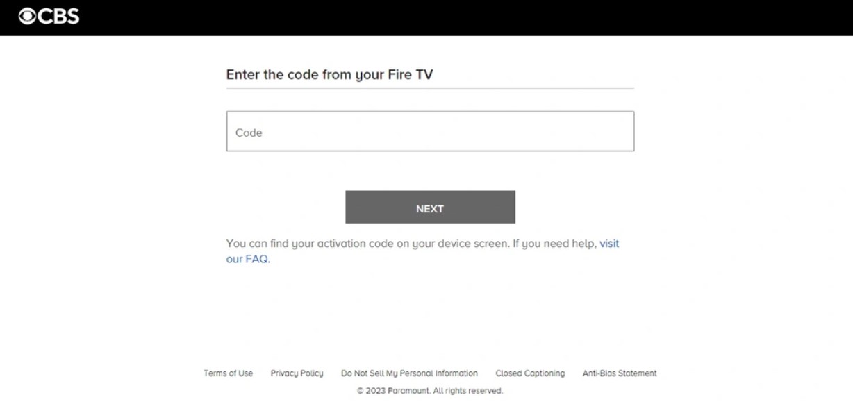 cbs.com/tv/firetv